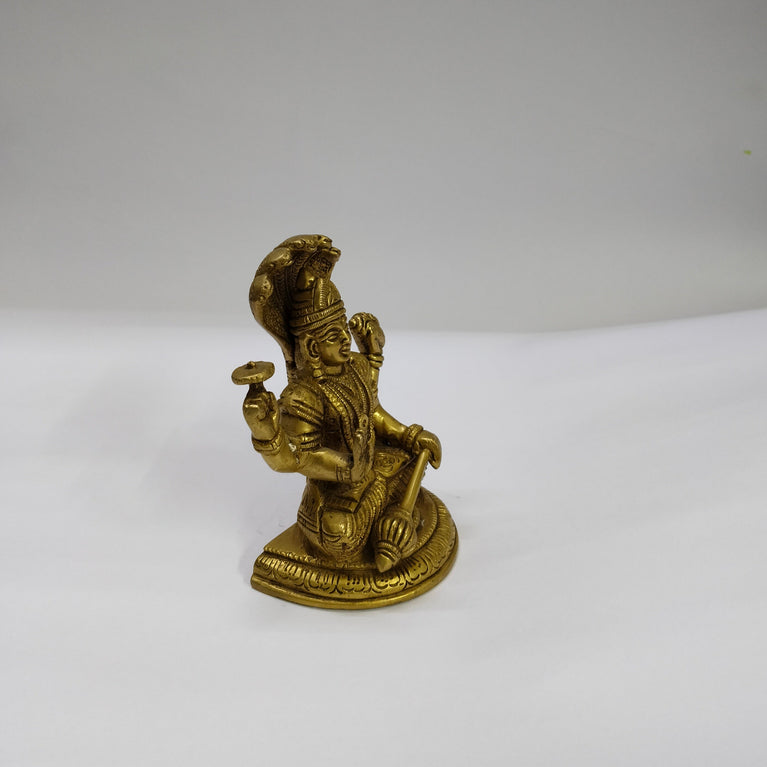 Vishnu Ji | God Idol | Diwali Celebration | Table Decor | Spiritual Decor | Brass Bloom