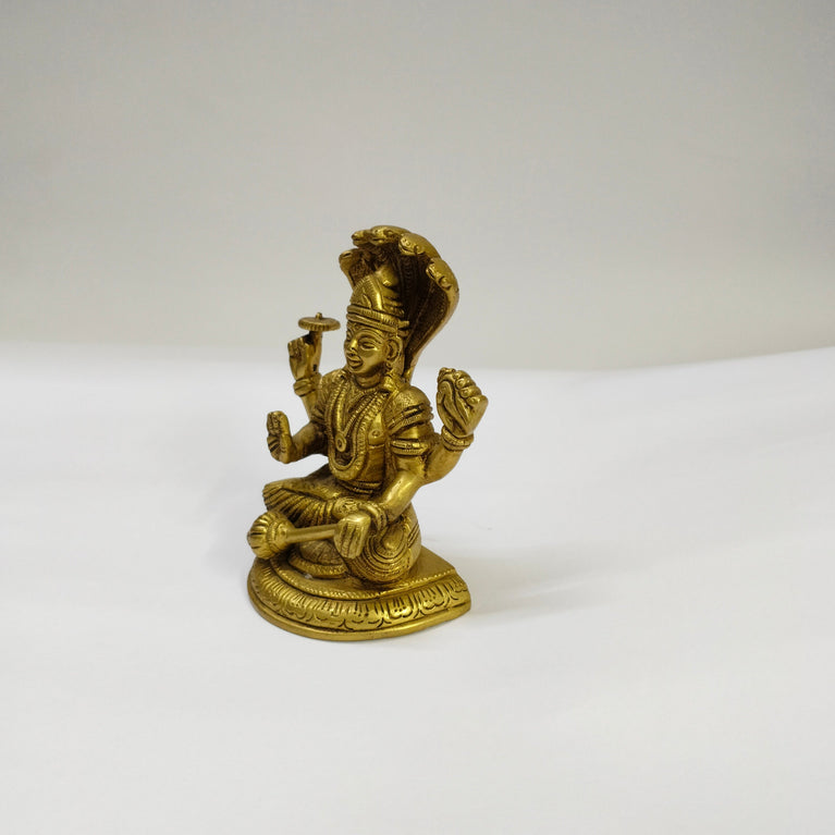 Vishnu Ji | God Idol | Diwali Celebration | Table Decor | Spiritual Decor | Brass Bloom