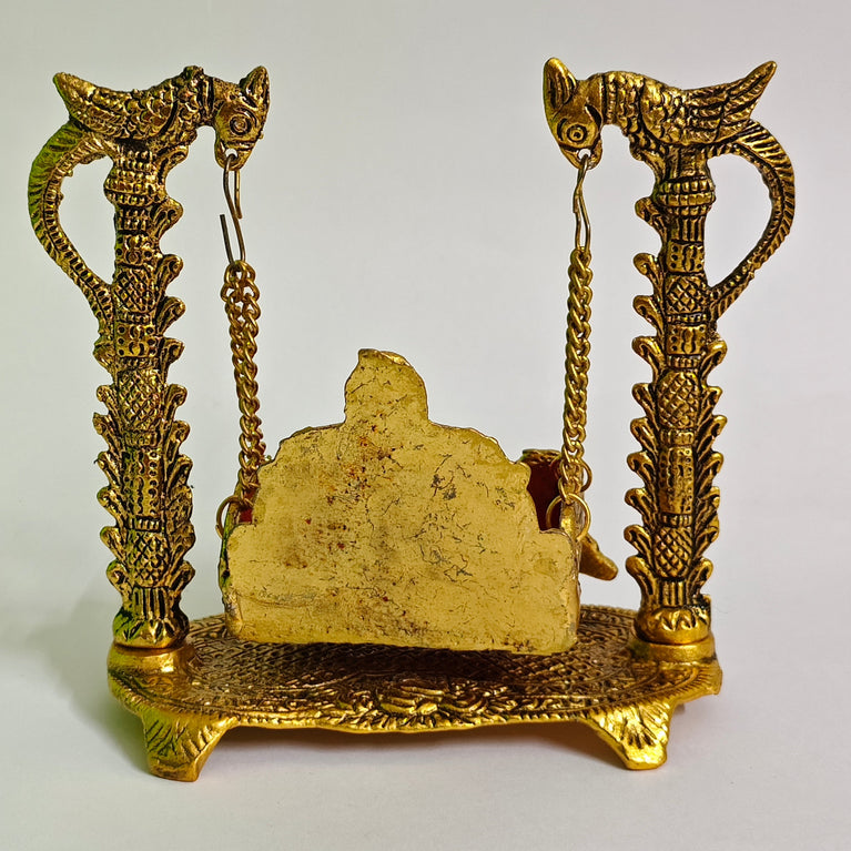 Parrot Krishna Jhula | Pooja Item | Krishna Jhula | Handicraft | Brass