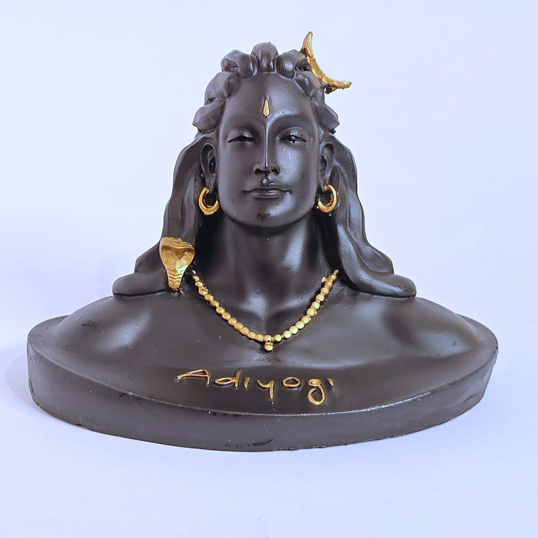Adiyogi Shiva Statue for Car Dash Board, Pooja & Gift | Table Decor | God Idol | Decor