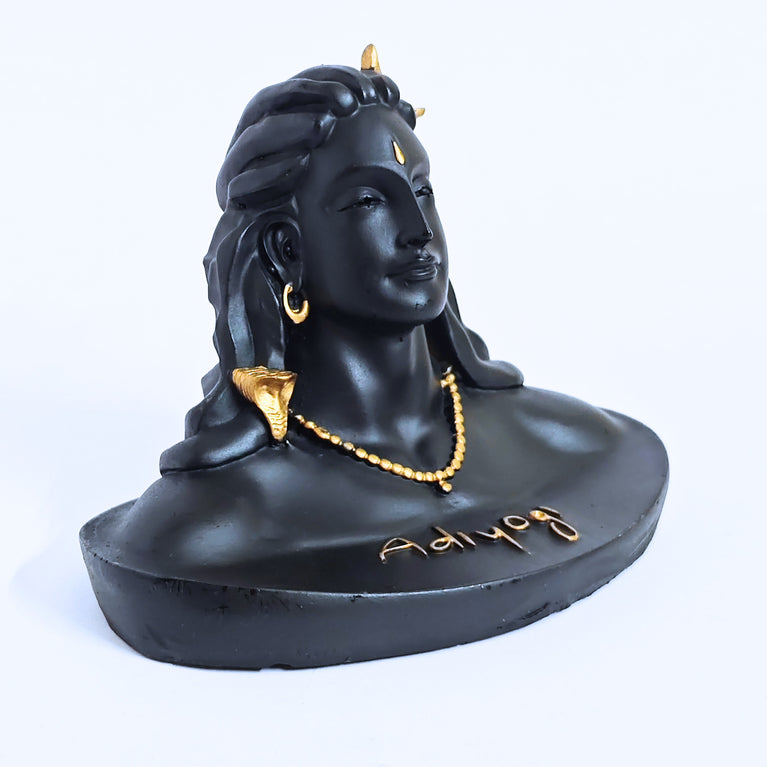 Adiyogi Shiva Statue for Car Dash Board, Pooja & Gift | Table Decor | God Idol | Decor
