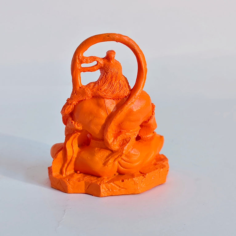 Dhyan Hanuman Orange| Car Dashboard | Table Decor