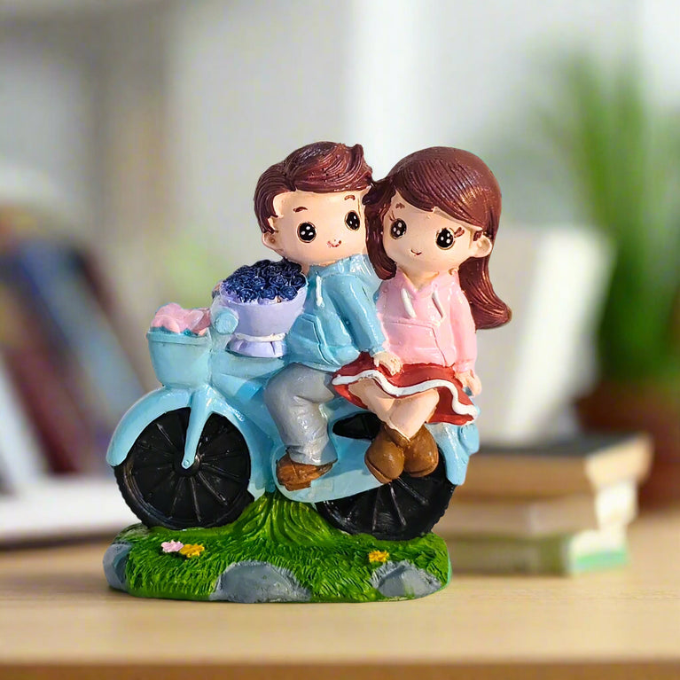 Cycle Couple Small | Car Dashboard | Table decor