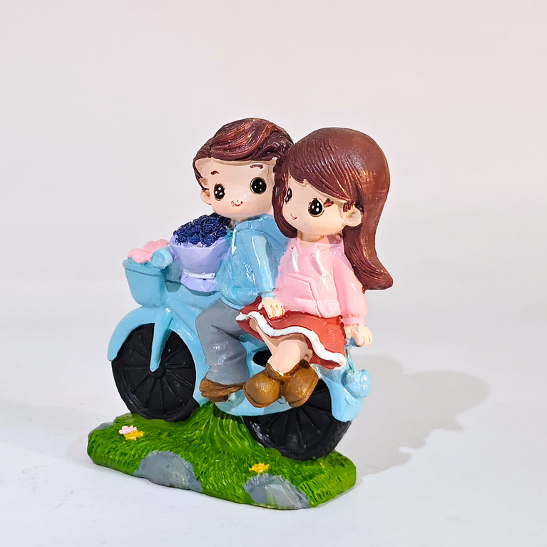 Cycle Couple Small | Car Dashboard | Table decor
