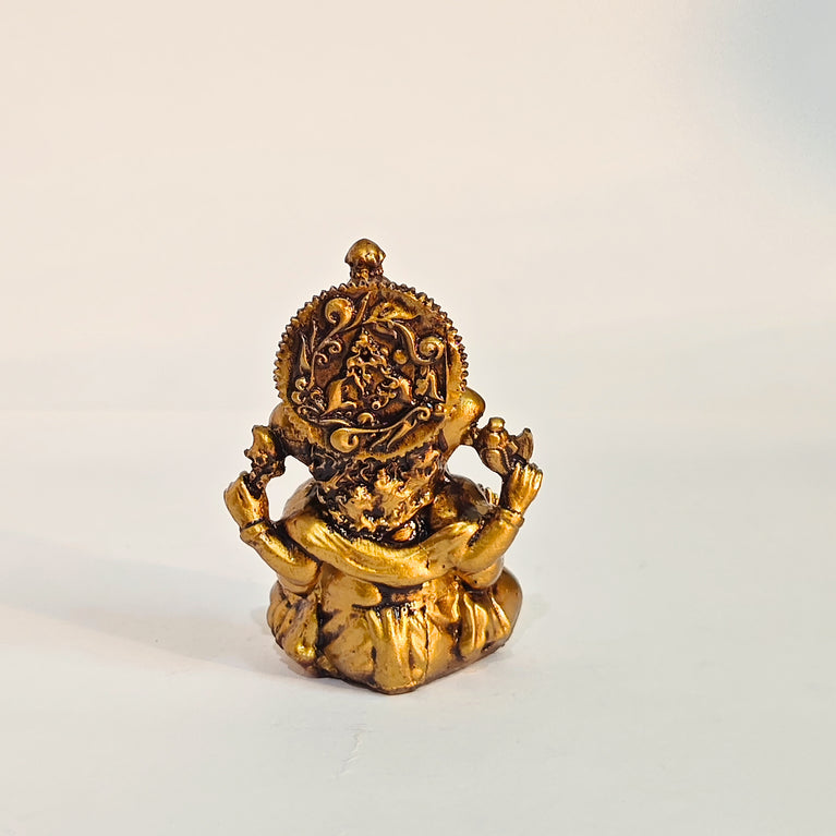 Lord Ganesha | Car Dashboard Ganesha Idol (5 color) | 5 x 3 x 9 cms (L x B x H) | Table Decor | Ganesha Idol for car | Car Decor Figurine