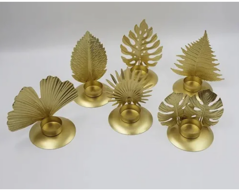 Iron Tlight Candle Holders