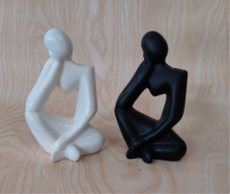 Thinking Men Abstract Sculptures – A Symbol of Intellect & Contemplation | Table Decor | Home Decor