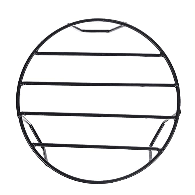 Heavy-Duty Metal Planter Circular Stand for (Set of 2) | Round stand 20 CM | Planter Stand | Garden