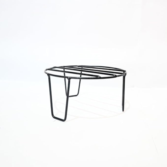 Heavy-Duty Metal Planter Circular Stand for (Set of 2) | Round stand 20 CM | Planter Stand | Garden