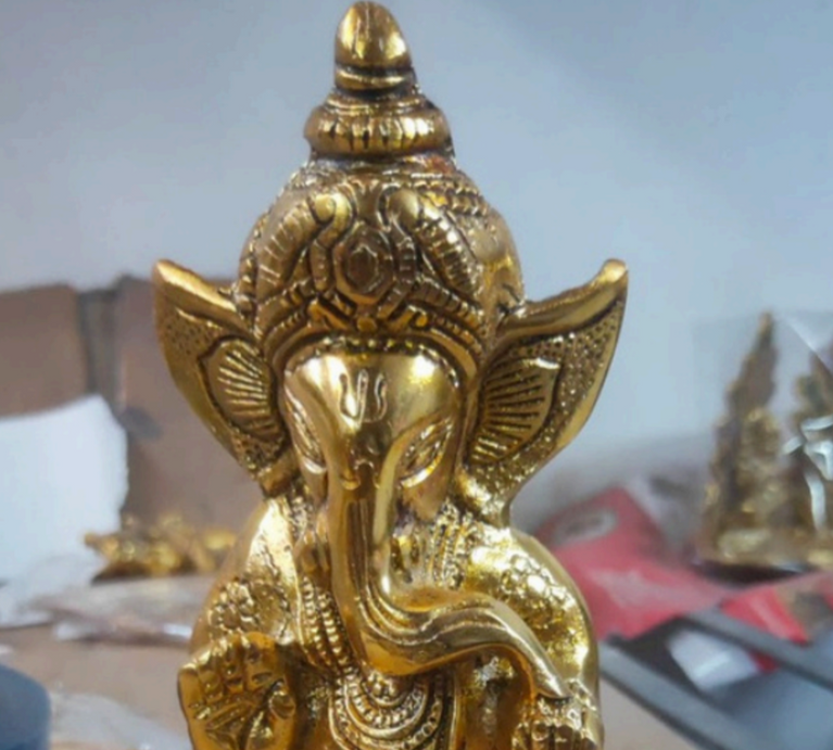 Chuha Ganesh | Metal Handicrafts | God Idol | Brass