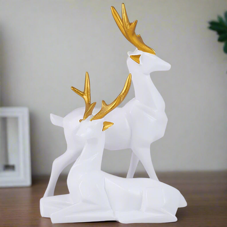 Deer Set white| Table Decor