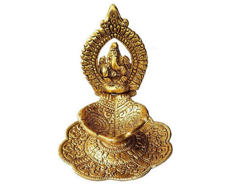 Hand Deepak | Brass | Metal Handicrafts | Pooja Items