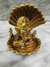 Seep Ganesh | God Idol | Brass | Pooja Item