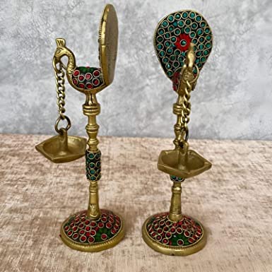 Peacock Hanging Diya | Home Decor |Table Decor