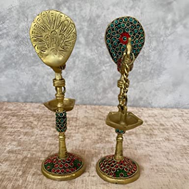 Peacock Hanging Diya | Home Decor |Table Decor