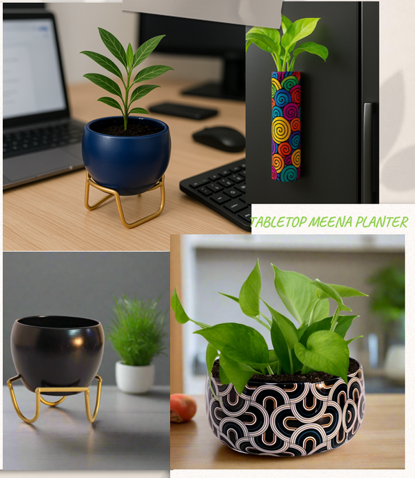 🌿 Why Metal Scratch-Free Planters Are a Better Choice for Modern Homes