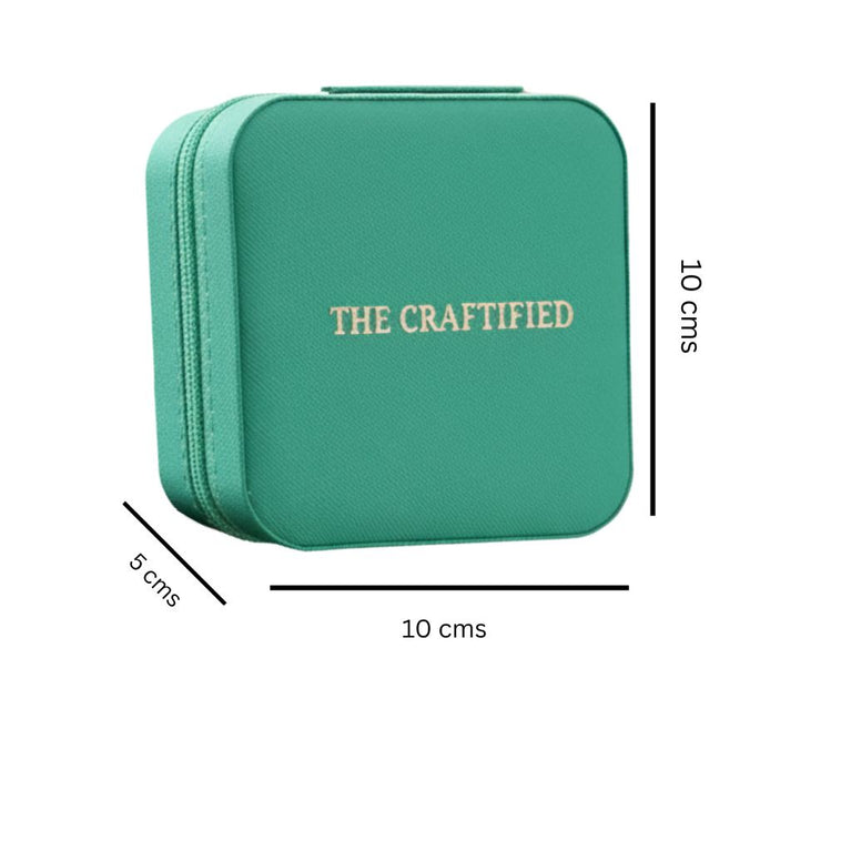 Jewellery Organiser PU Leather | jewellery organisers box | Earrings organisers | Necklace organisers | Portable Jewellery Organizer