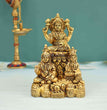Lakshmi Pariwar | Lord Kuber Idol | God Idol | God of Wealth | Metal Handicraft | Brass | Pooja Item