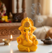 Lord Ganesha | Car Dashboard Ganesha Idol (5 color)  | 5 x 3 x 9 cms (L x B x H) | Table Decor | Ganesha Idol for car | Car Decor Figurine