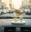 Golden Mor Pankh with Murali | Car Dashboard | Table Decor