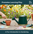 Plants Watering Can | 19 x 10 x 9 cms | 300 ml | Metal, Rust Free | Mini Watering can | Watering can for Kids | Gardening Equipment