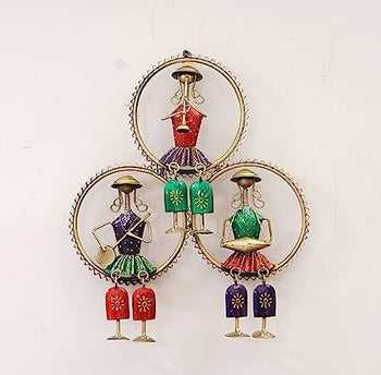 3 RING DOLLS MUSICIAN | Wall decor