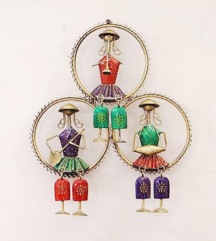 3 RING DOLLS MUSICIAN | Wall decor