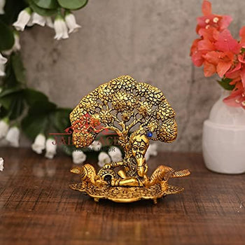 Laddu Gopal With Tree | God Idol | Brass | Pooja Item