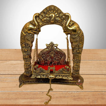 Hathi Jhula for Pooja Ghar | Brass | Pooja Item