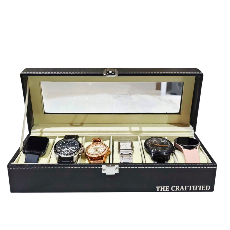 Premium Watch Organizer | 6 Slots | 3 Slots | Storage Organizer