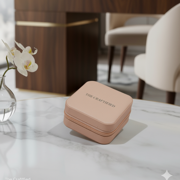 Jewellery Organiser PU Leather | jewellery organisers box | Earrings organisers | Necklace organisers | Portable Jewellery Organizer