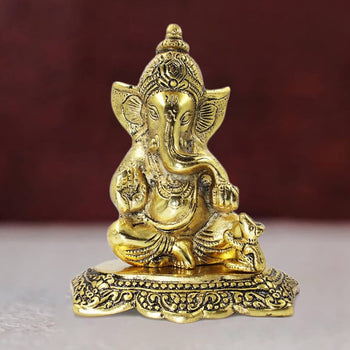 Chuha Ganesh | Metal Handicrafts | God Idol | Brass