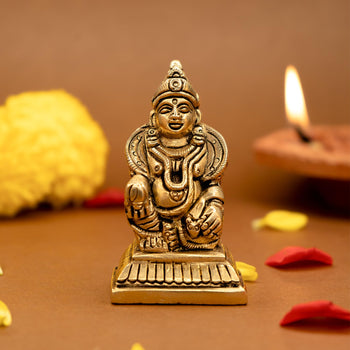 Pure Brass Kuber Murti | Kuber Statue for Vastu | God Idol | Vastu | Brass | Metal Handicraft
