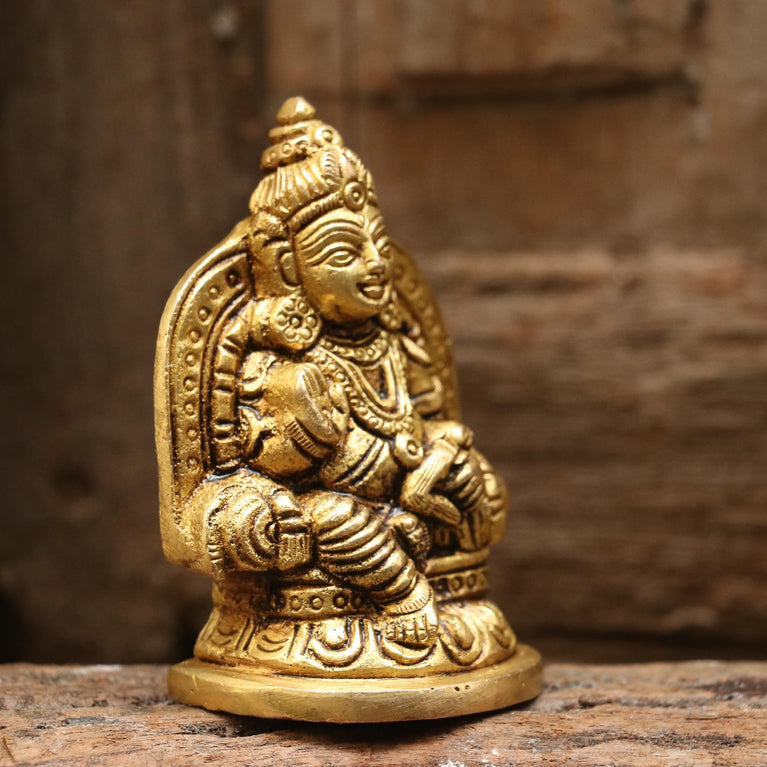 Pure Brass Kuber Murti | Kuber Statue for Vastu | God Idol | Vastu | Brass | Metal Handicraft