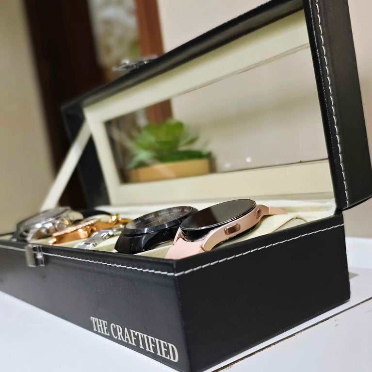 Premium Watch Organizer | 6 Slots | 3 Slots | Storage Organizer