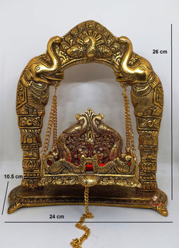 Hathi Jhula for Pooja Ghar | Brass | Pooja Item