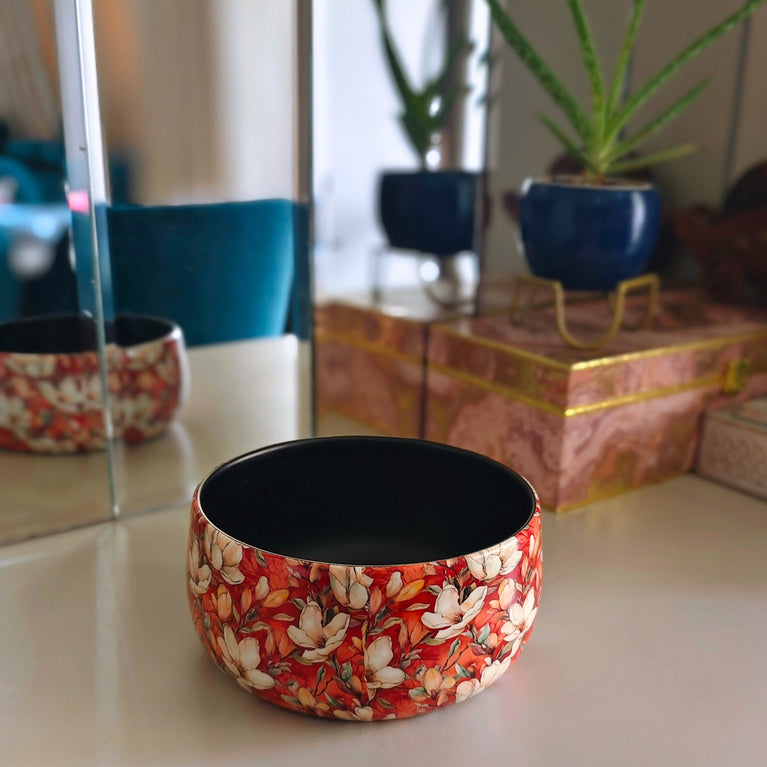 Table Top Planter With Meena Pot | Designed Handi pot | Gardening | Planter pot