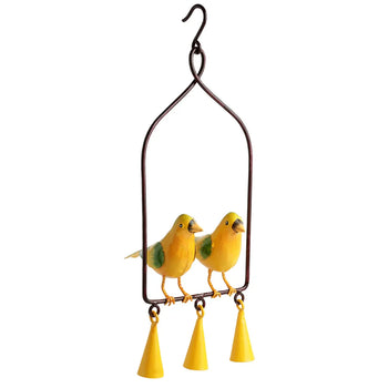 Hanging Yellow Bird | Home Decor