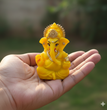 Lord Ganesha | Car Dashboard Ganesha Idol (5 color)  | 5 x 3 x 9 cms (L x B x H) | Table Decor | Ganesha Idol for car | Car Decor Figurine
