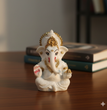 Lord Ganesha | Car Dashboard Ganesha Idol (5 color)  | 5 x 3 x 9 cms (L x B x H) | Table Decor | Ganesha Idol for car | Car Decor Figurine