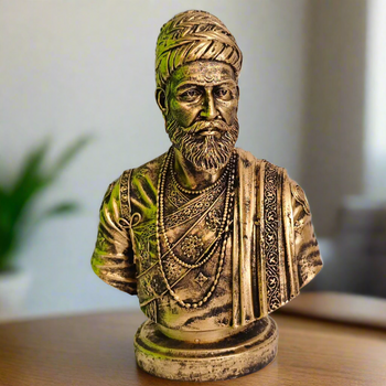 Chhatrapati Shivaji Maharaj | The Great Maratha Warrior | Statue | Table Decor | Polyresin
