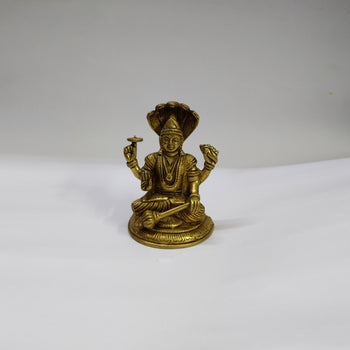 Vishnu Ji | God Idol | Diwali Celebration | Table Decor | Spiritual Decor | Brass Bloom
