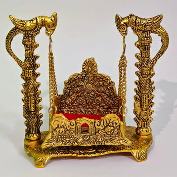 Parrot Krishna Jhula | Pooja Item | Krishna Jhula | Handicraft | Brass