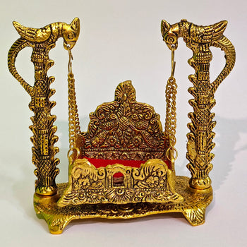 Parrot Krishna Jhula | Pooja Item | Krishna Jhula | Handicraft | Brass
