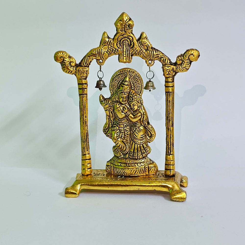 Radha Krishna Bell Statue | Table Decor | God Idols