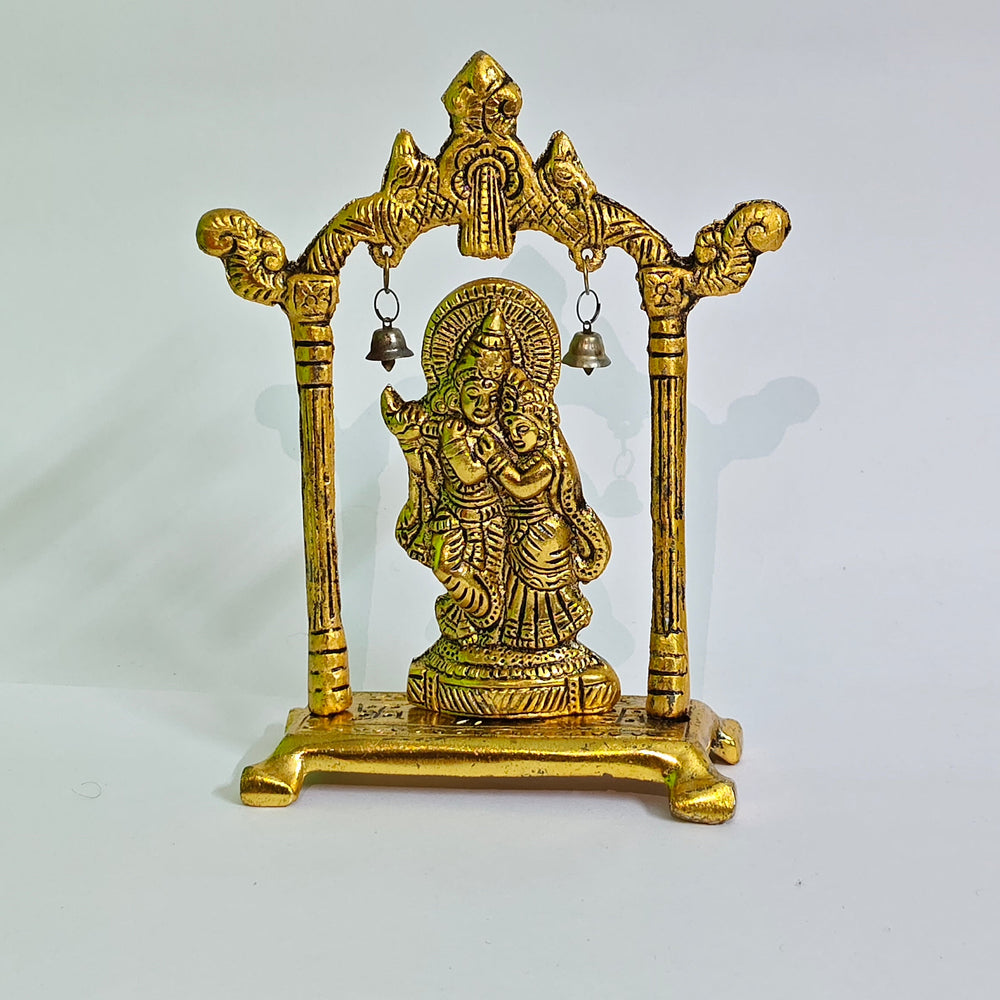 Radha Krishna Bell Statue | Table Decor | God Idols
