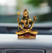 Blessing Adiyogi Shiva | Brass look Shiva| Car Dashboard| Table Decor| God Idol