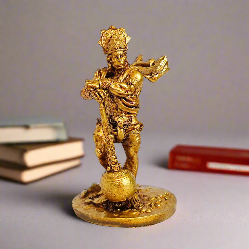 Bahubali Hanuman Ji | Premium Car Decor | God Idol | Car Dashboard | Decor