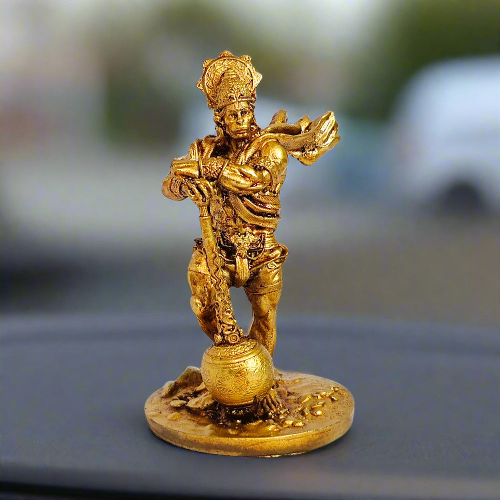 Bahubali Hanuman Ji | Premium Car Decor | God Idol | Car Dashboard | Decor