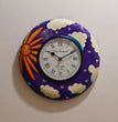 Rajasthani Painted Clock 12" |  Home Decor | Wall Decor | Clocks | Hand Painted Clock